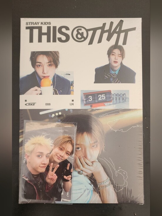 Stray Kids Other - ReservedTHIS & THAT Album - I.N MEMBER VERS with Chan/I.N Chan/hyunjin Unit